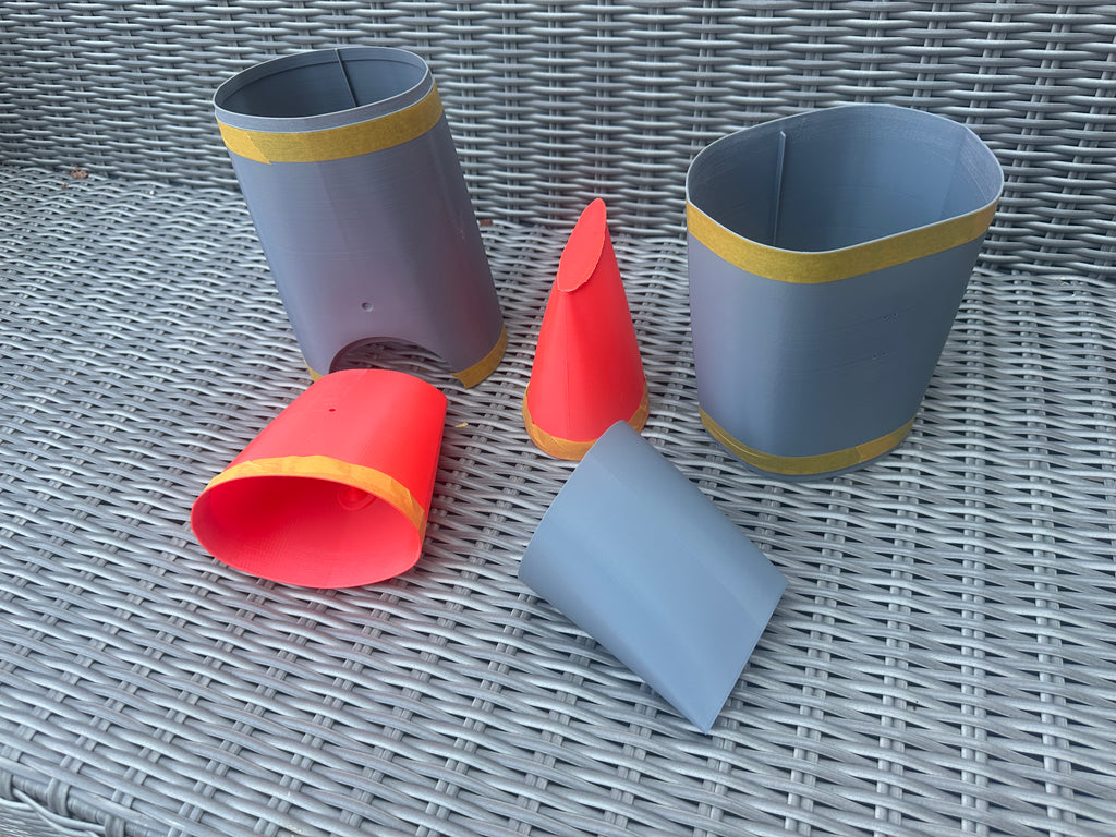 Some parts printed in ASA - soon to be assembled into boats