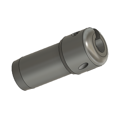 Jib Boom Tack End Fitting with Counterweight Holder